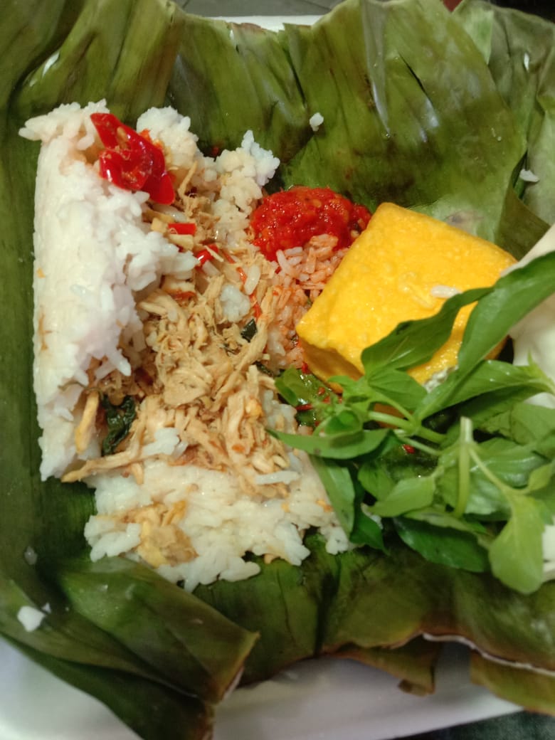 Nasi Bakar Ayam