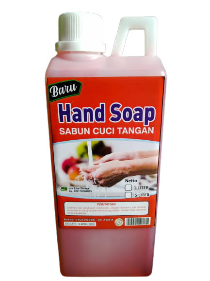 Sabun cuci tangan Berijin edar