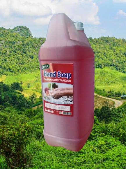 Sabun cuci tangan 5 liter ber ijin edar