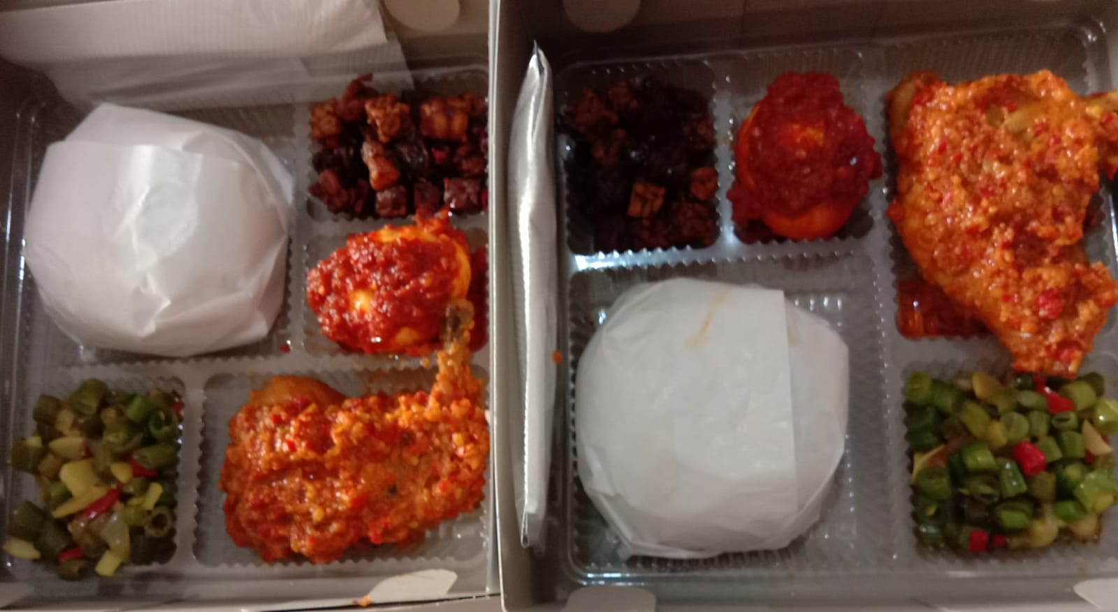Paket Nasi Ayam Bumbu Rujak 1