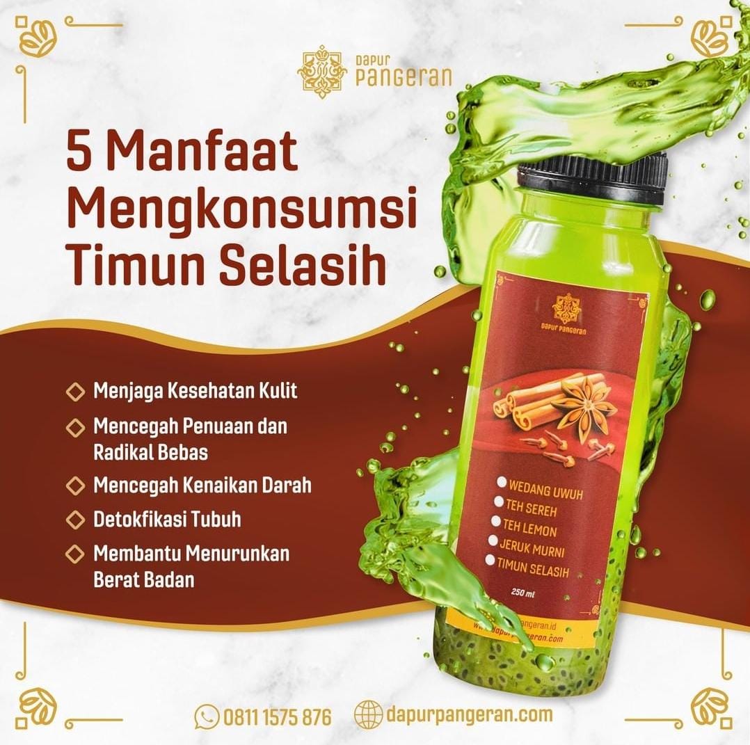 Minuman Timun Selasih