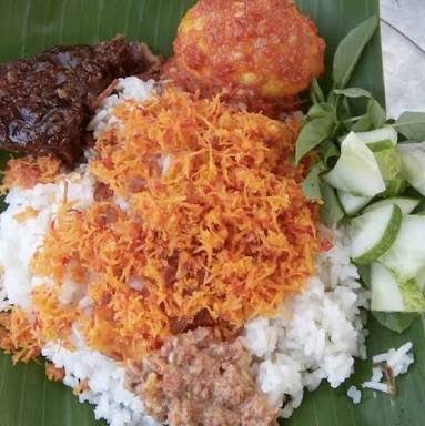 Nasi Ulam Betawi Komplit