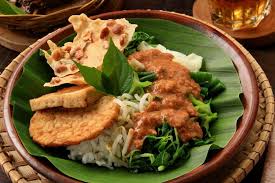 Nasi Pecel Komplit