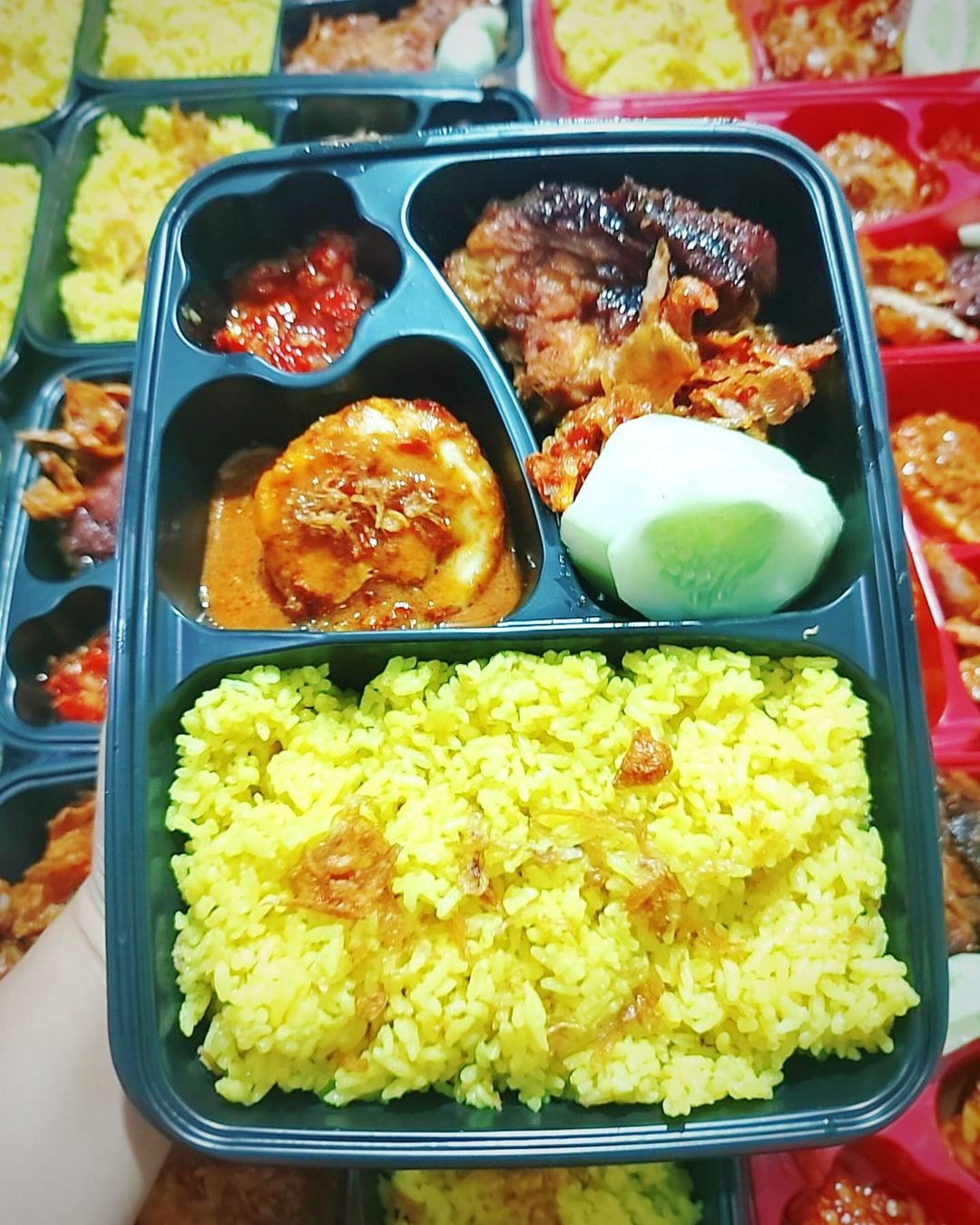 Paket Nasi Kuning Bento