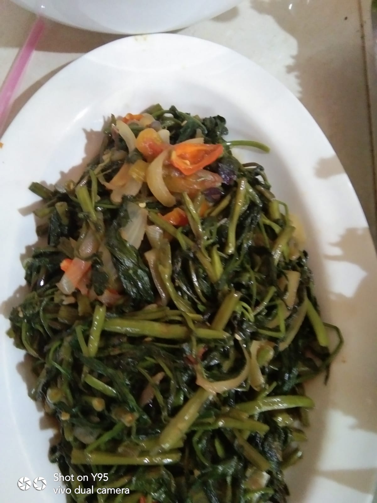 cah kangkung original / terasi