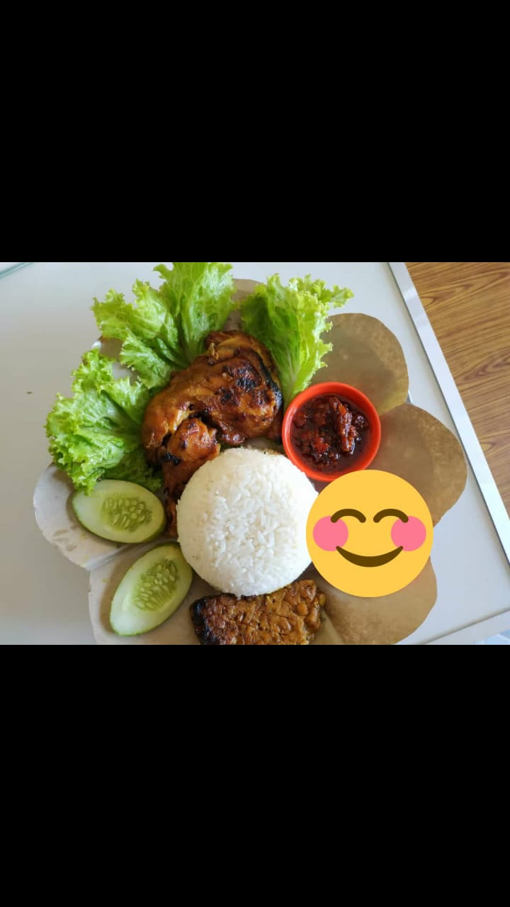 Nasi pecel Ayam