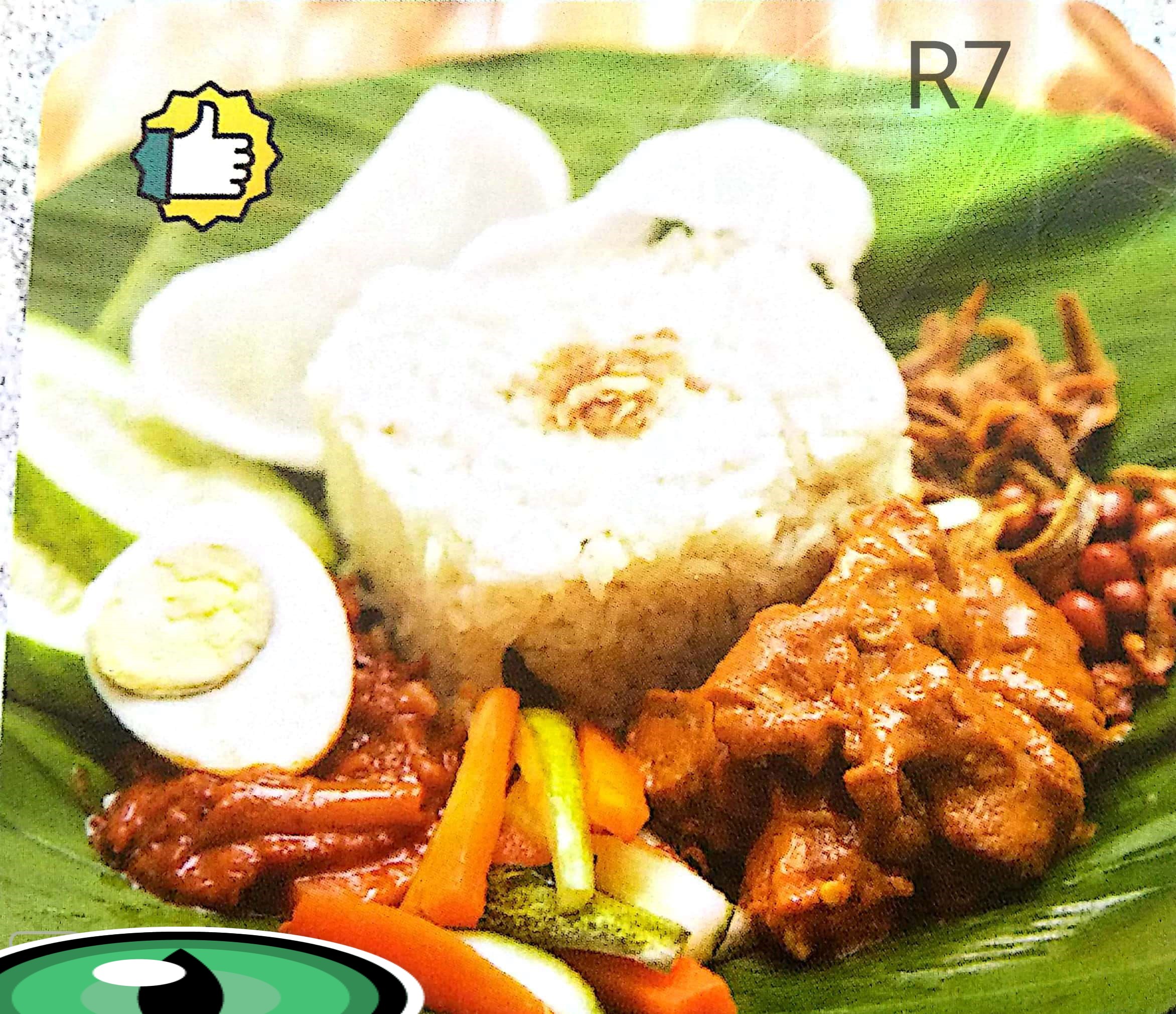 Nasi Lemak Kari Kambing