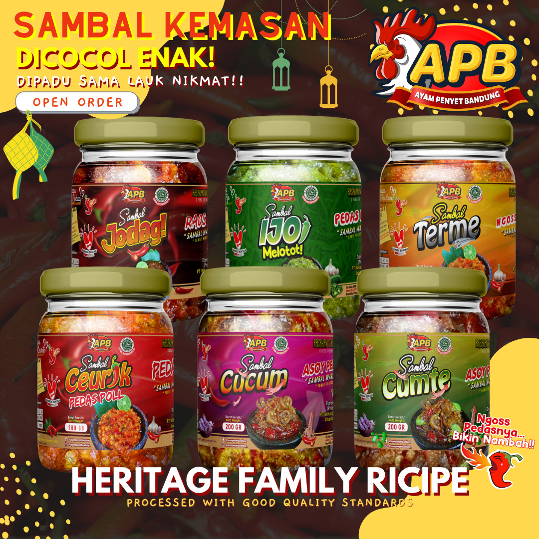Sambal Kemasan 250g