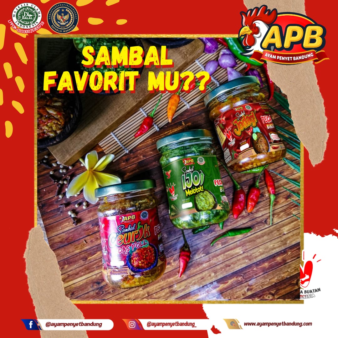 Sambal Kemasan 250g