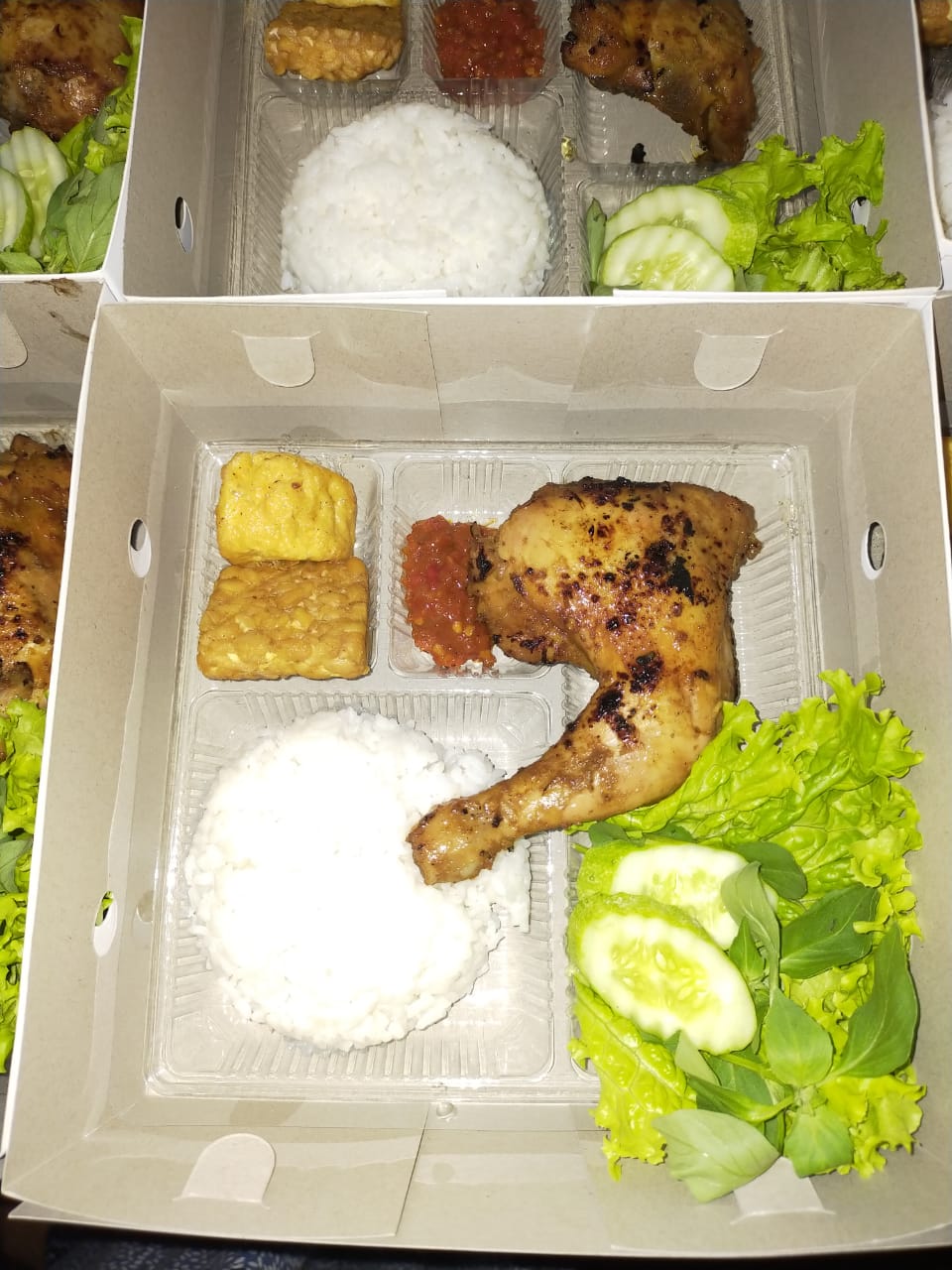 Paket ayam goreng/bakar