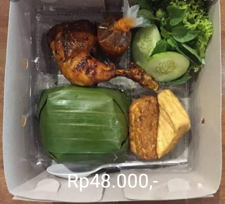 Nasi Box Ayam Bakar Ita Cihui