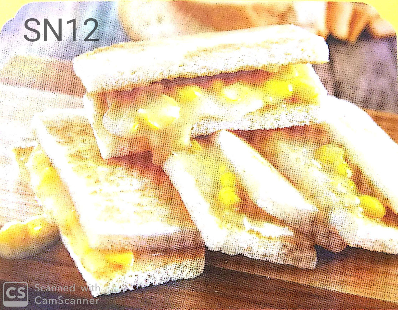 PAKET 8 SNACK BOX - Roti Panggang Sweet Corn Srikaya