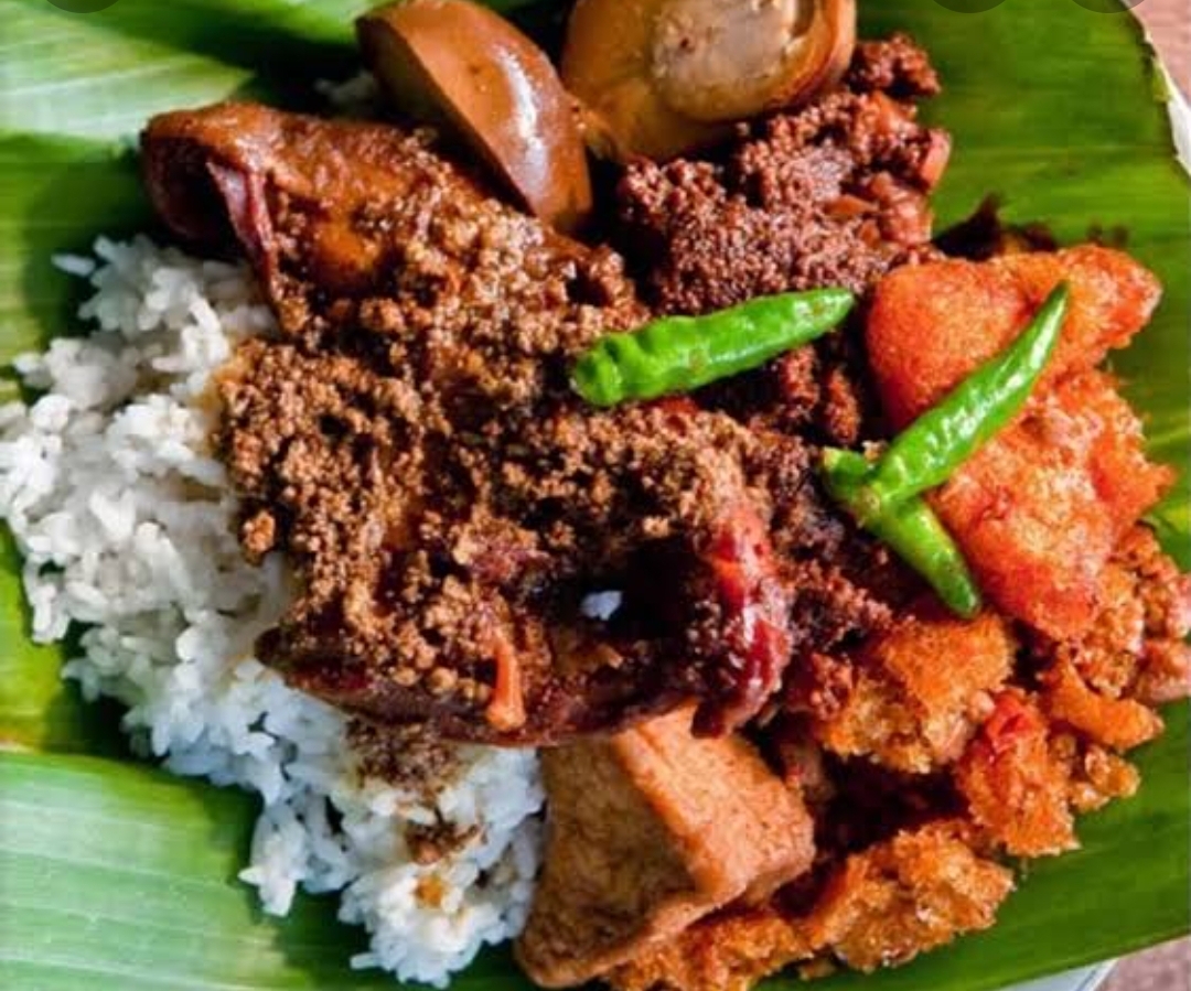 Nasi gudeq/porsi