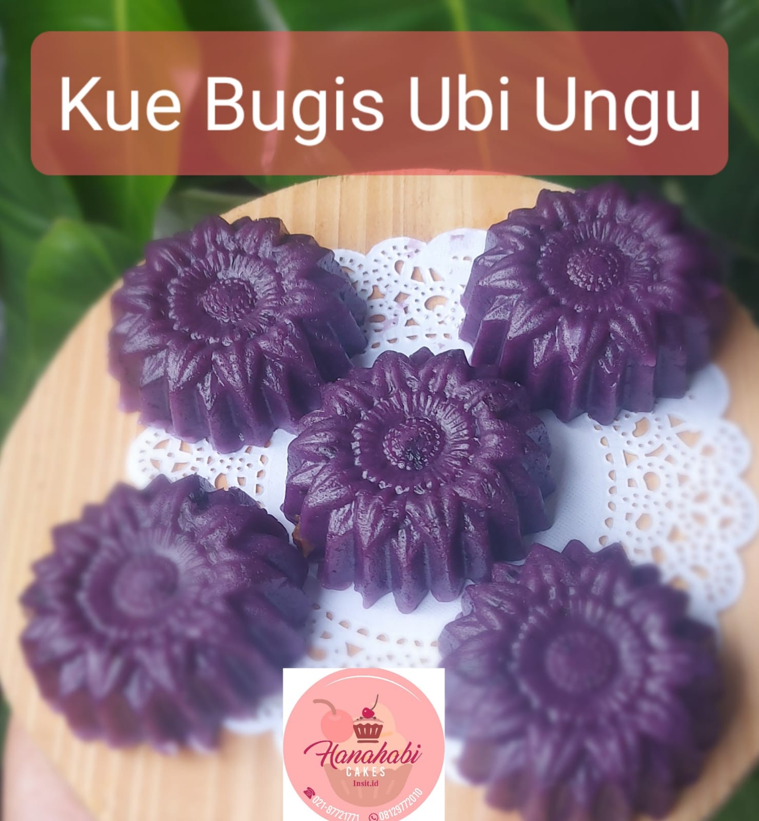 Kue Bugis Ubi Ungu