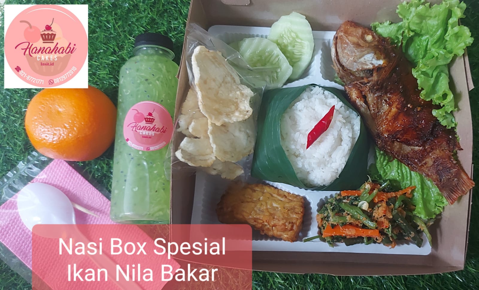 Nasi Box Spesial Ikan Bakar
