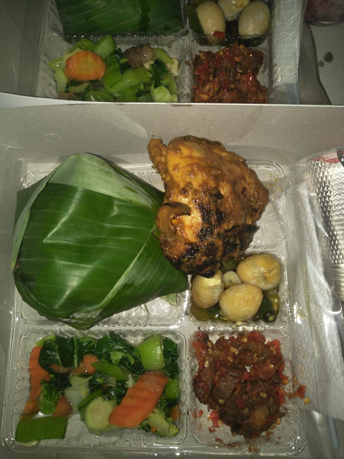 Nasi Jeruk (komplit)