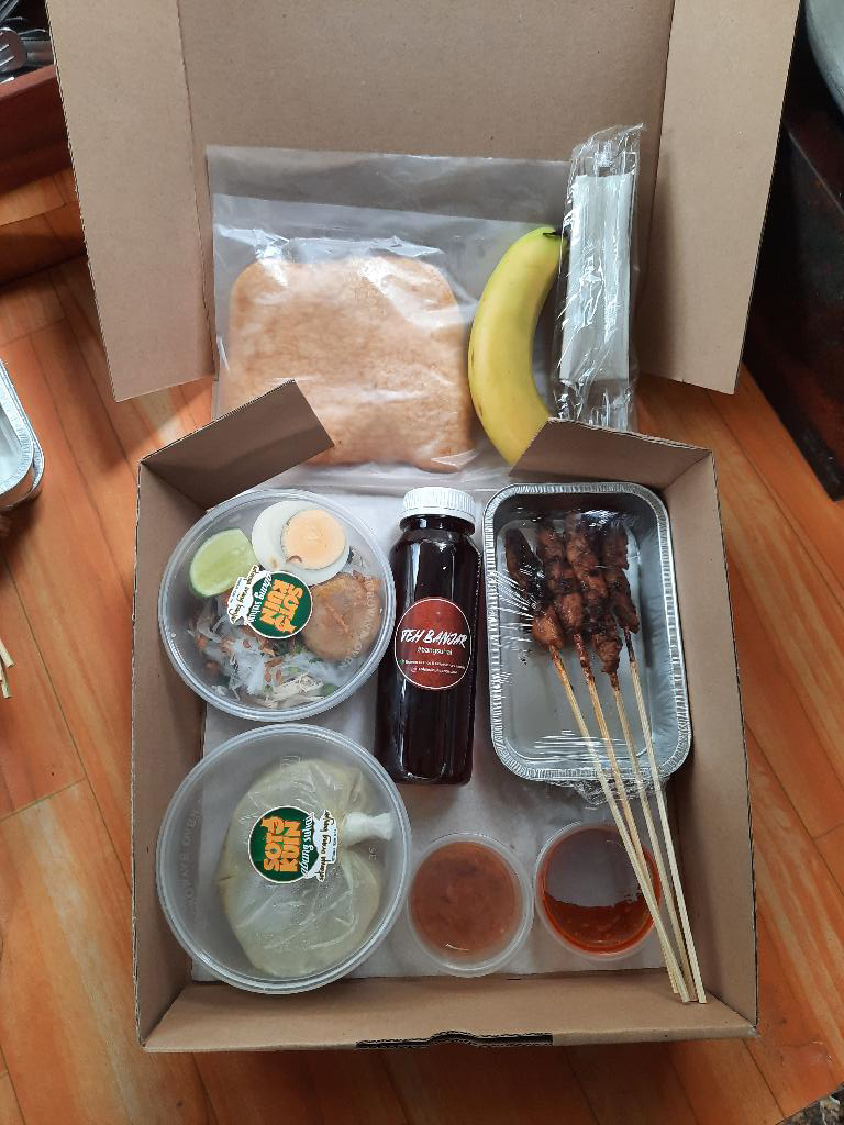 Paket Soto Banjar Lunch Box + Sate Khas Bumbu Banjar1