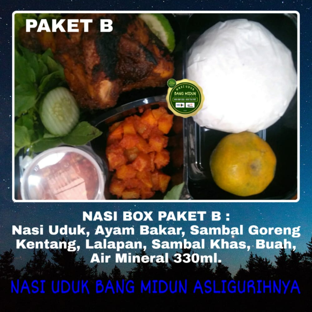 nasi box paket B