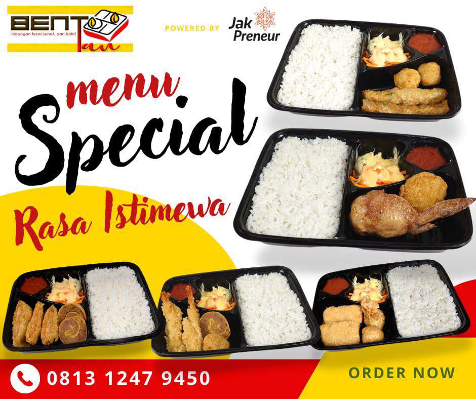 paket ebi katsu Bento1