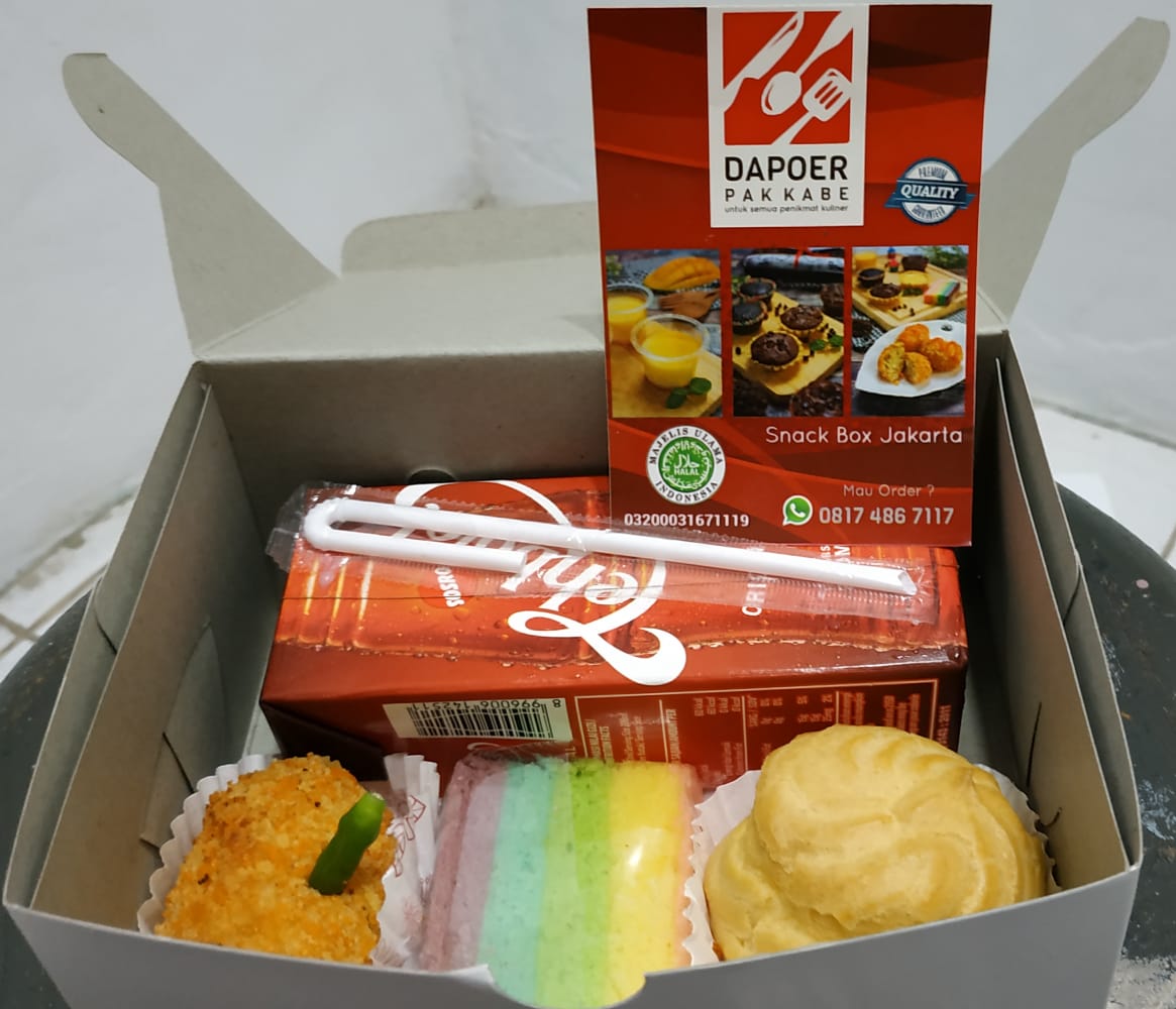 Paket Snack Box Dapoer Pak Kabe