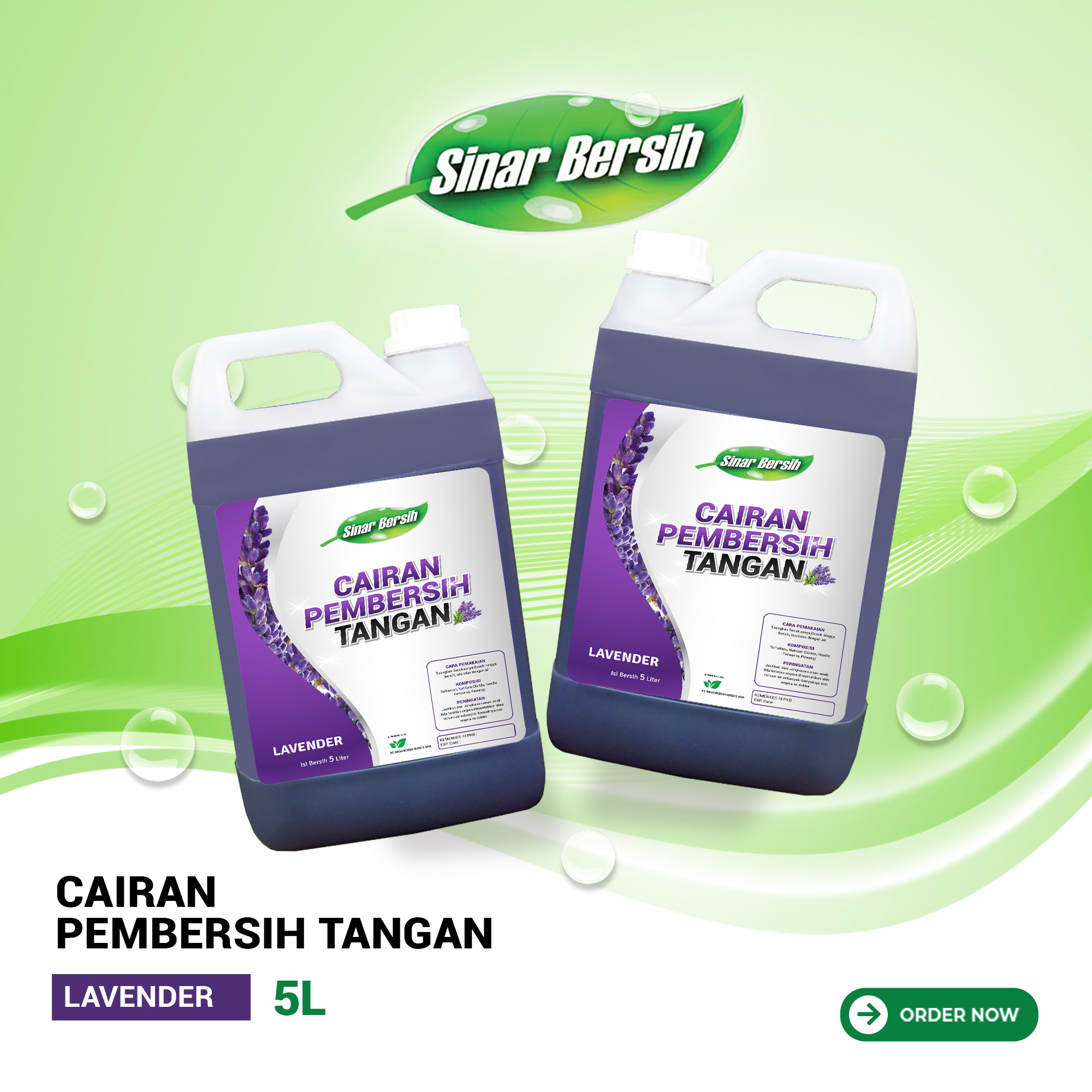 Sabun Cuci Tangan Lavender 5 L