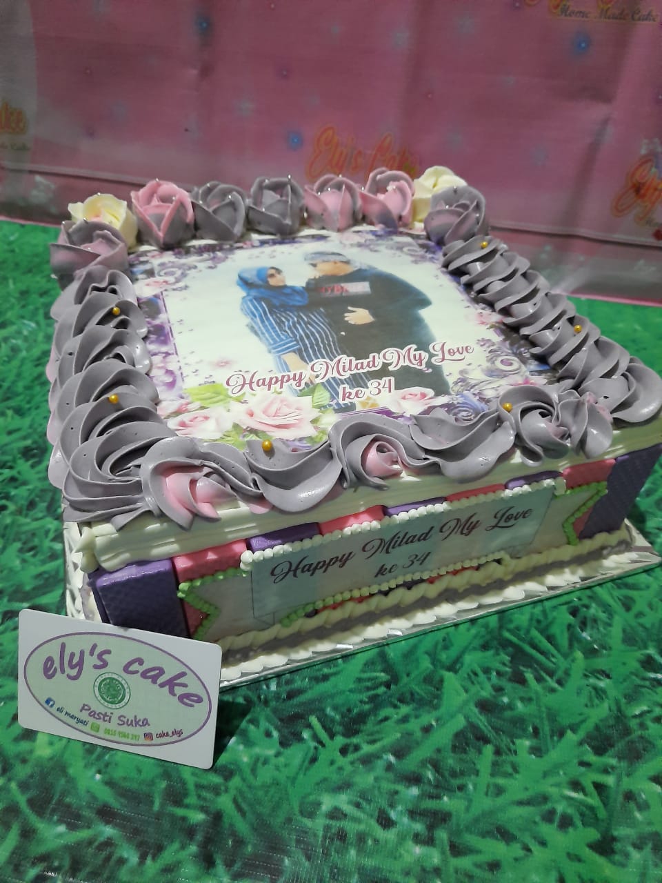 Weding Aniversary Cake  Rp. 270,000,- / Pc (Max Order 3 Pc)