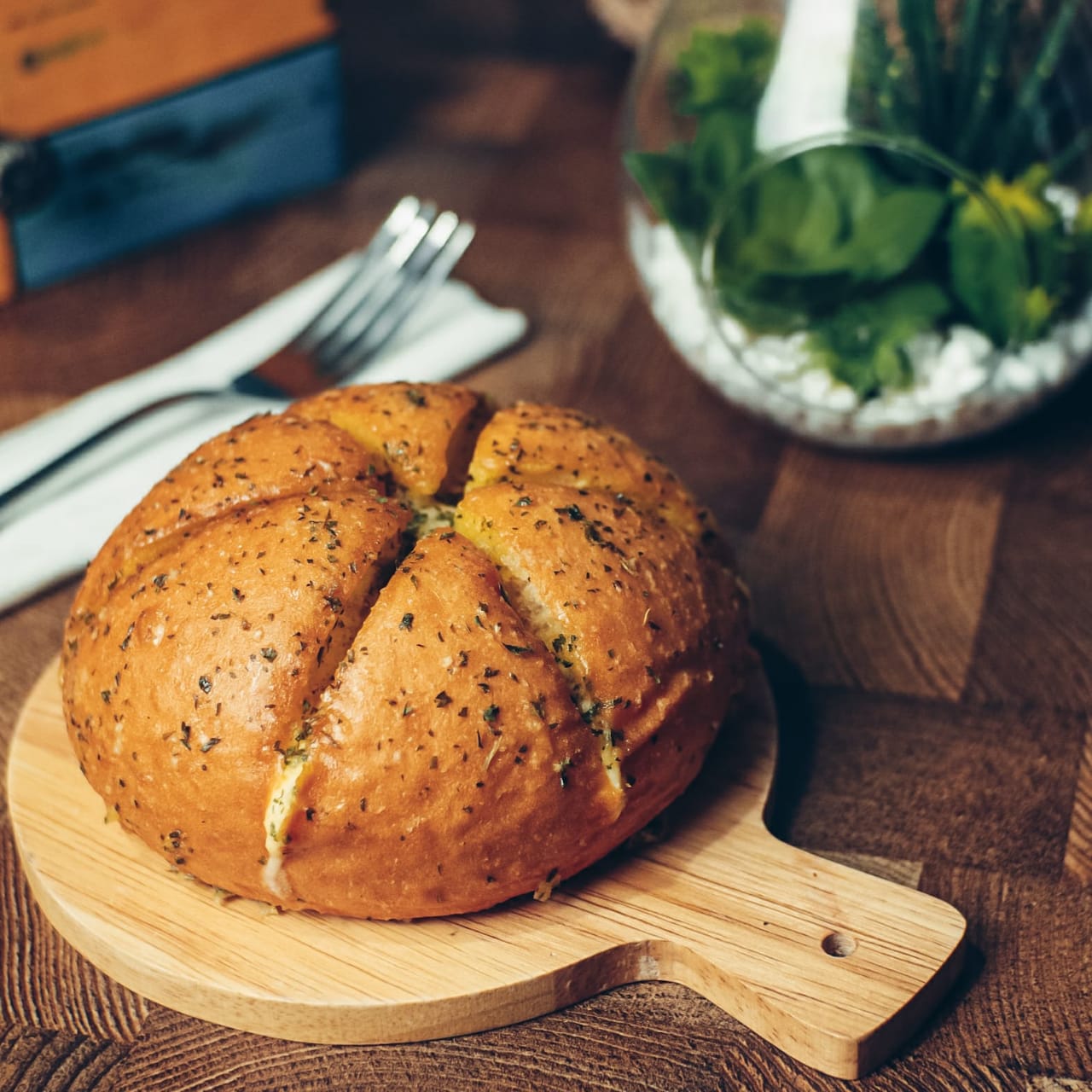 Korean Garlic Bread