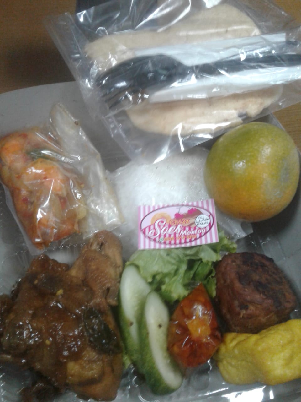 Paket komplit nasi Box &amp; Snack Box