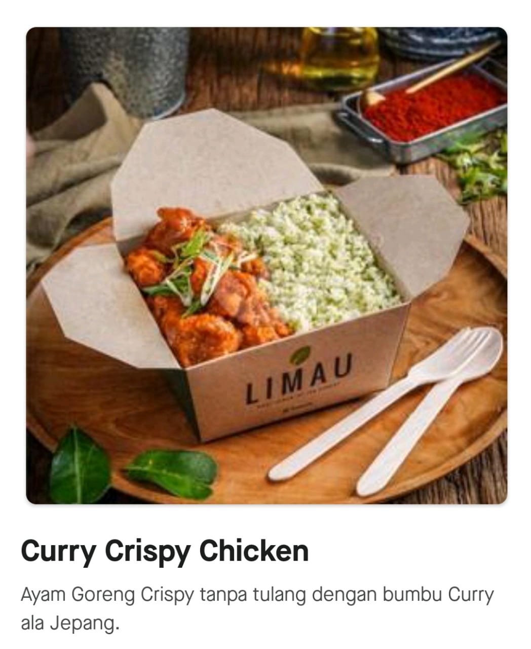 Curry Crispy Chicken