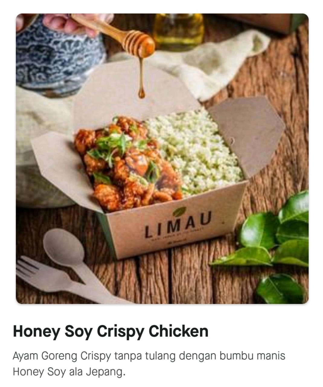 Reguler - Honey Soy Crispy Chicken