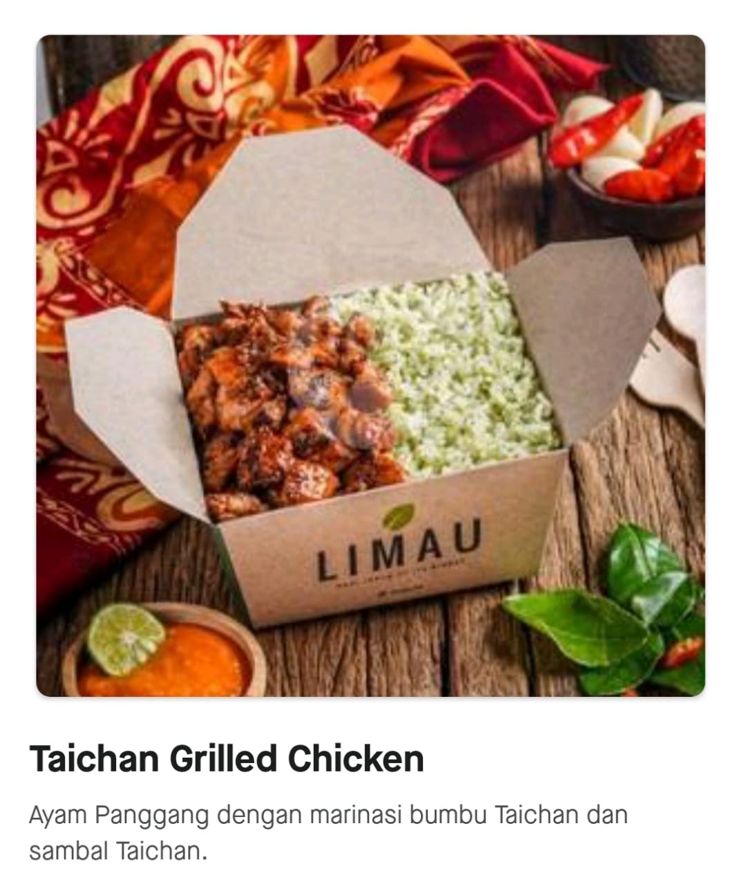 Reguler - Taichan Grilled Chicken