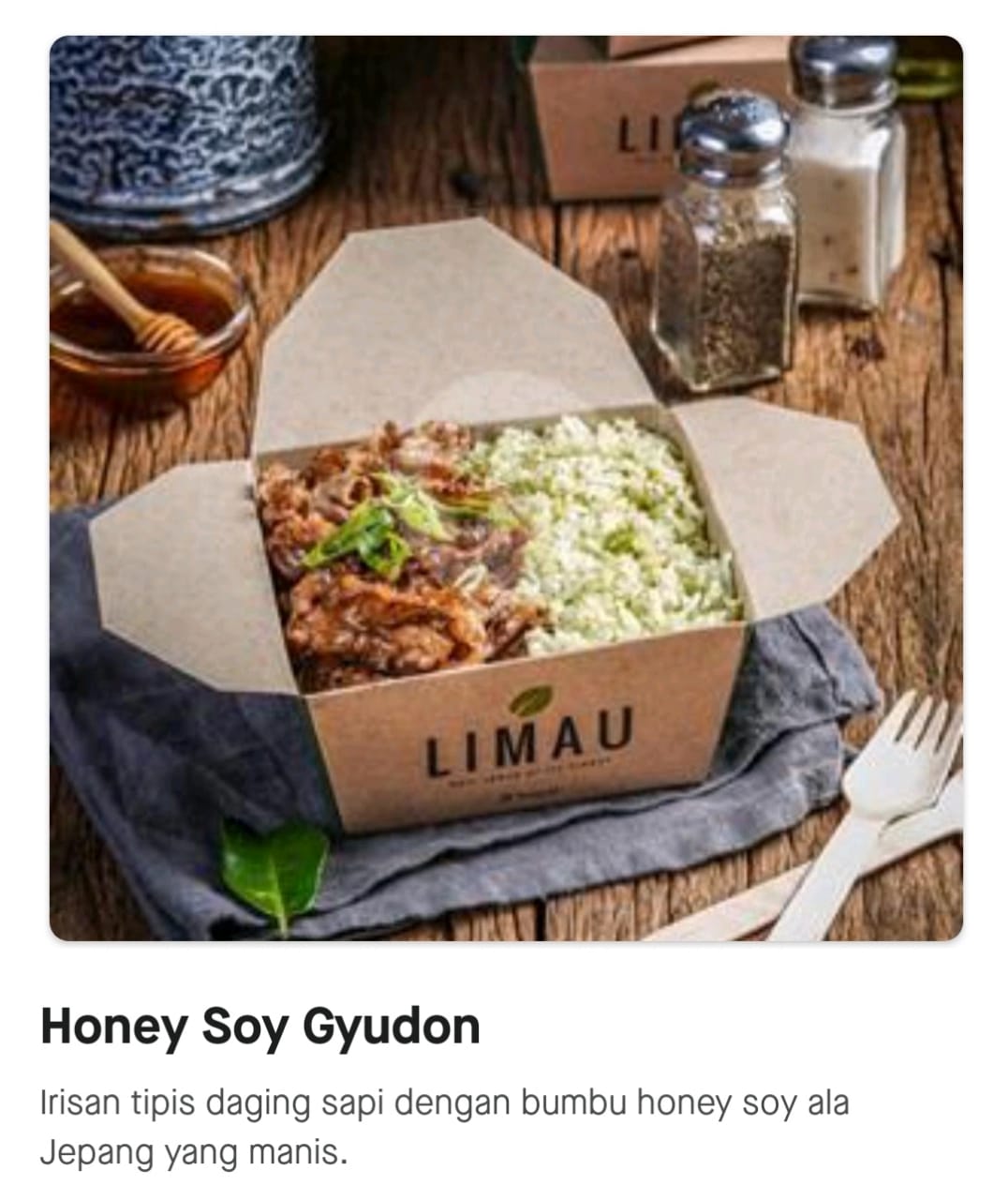 Jumbo - Honey Soy Gyudon