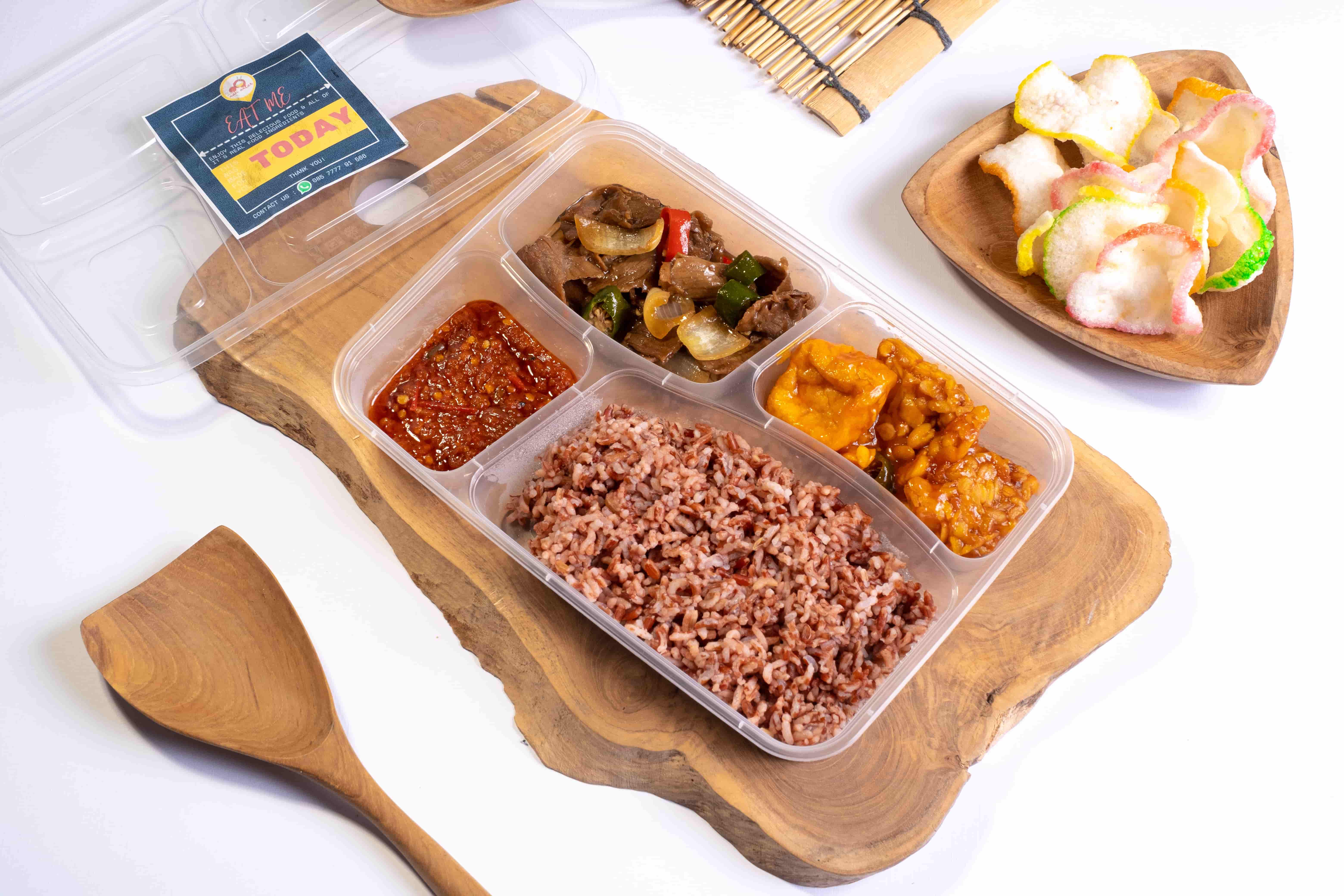Nasi Box Teriyaki Bento 2