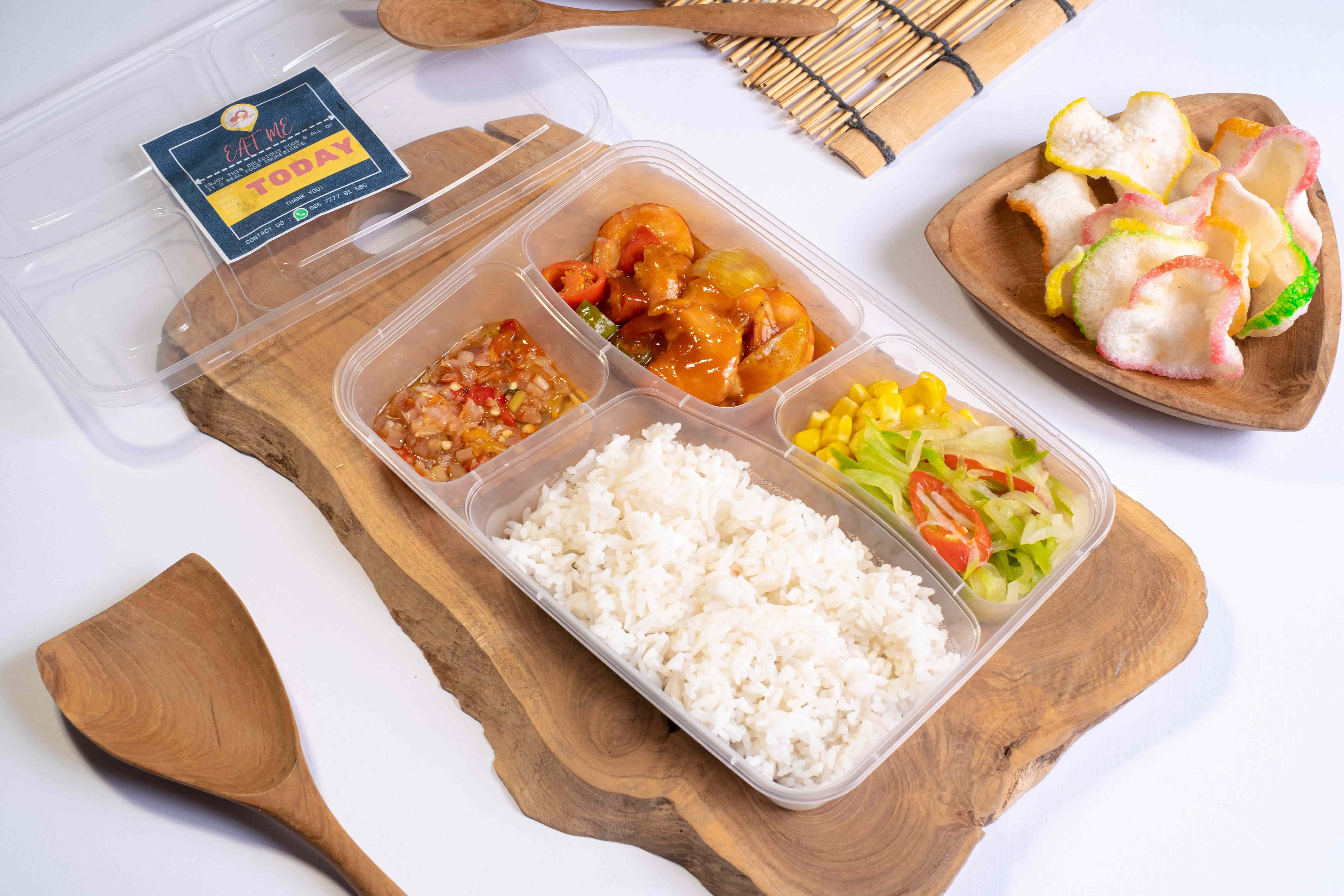 Nasi Box Teriyaki Bento 2
