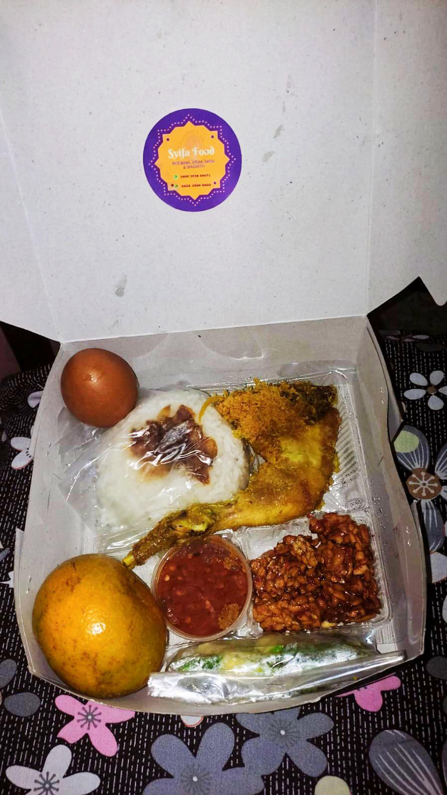 nasi box ayam goreng1