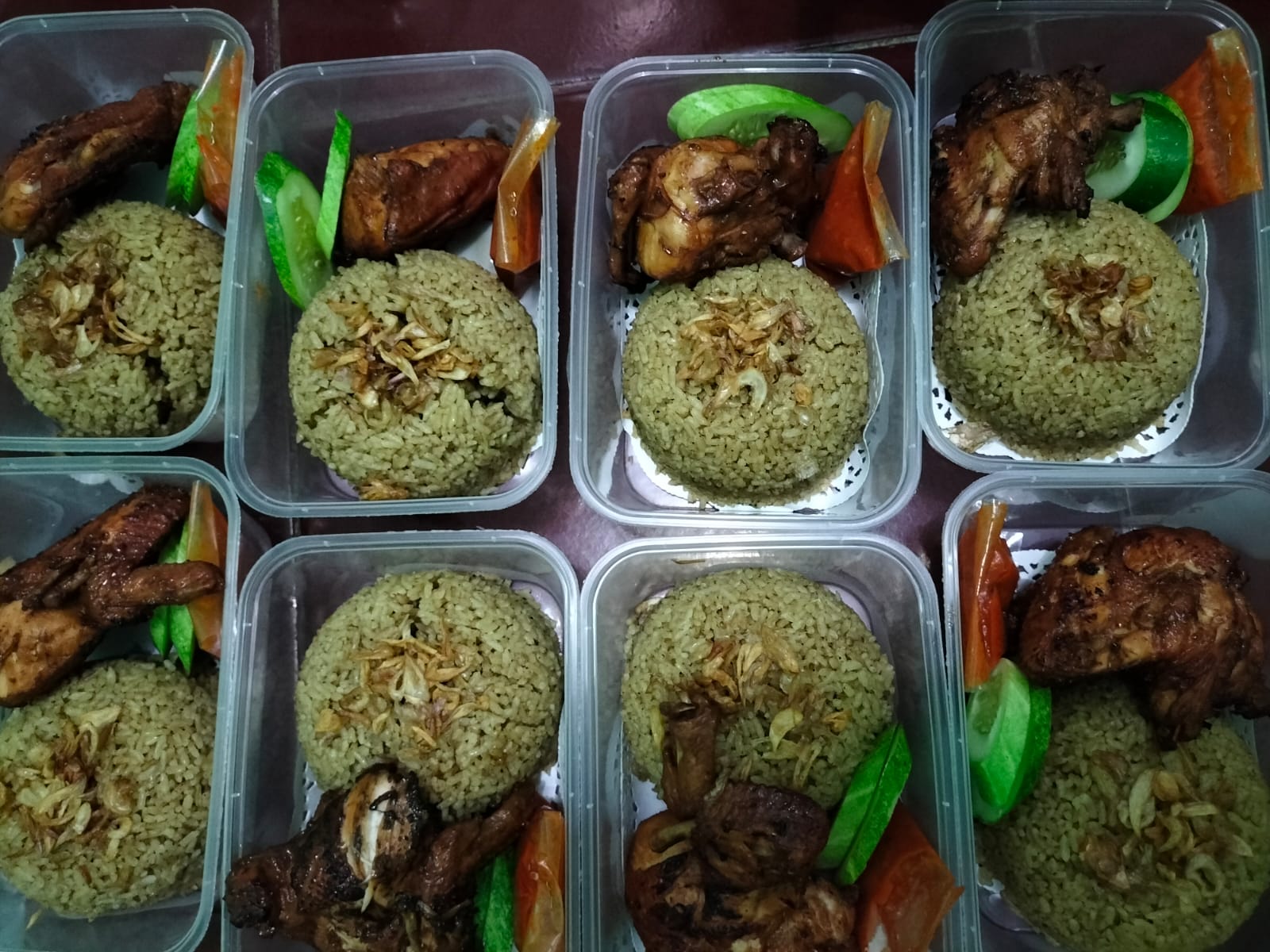 PAKET NASI KEBULI AYAM