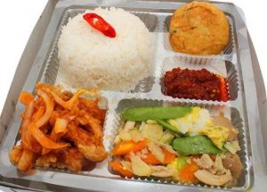 PAKET NASI BOX AYAM ASEM MANIS