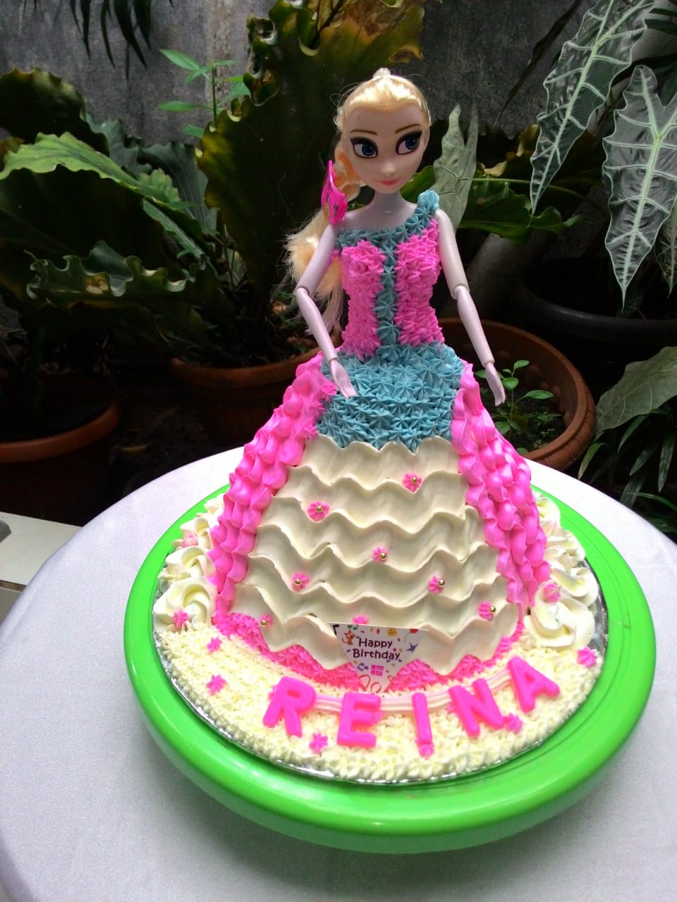 Doll Character Birthday Cake (Special Order)