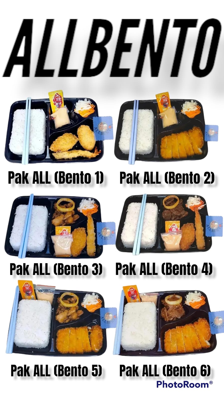 Pak All ( Bento 1 )