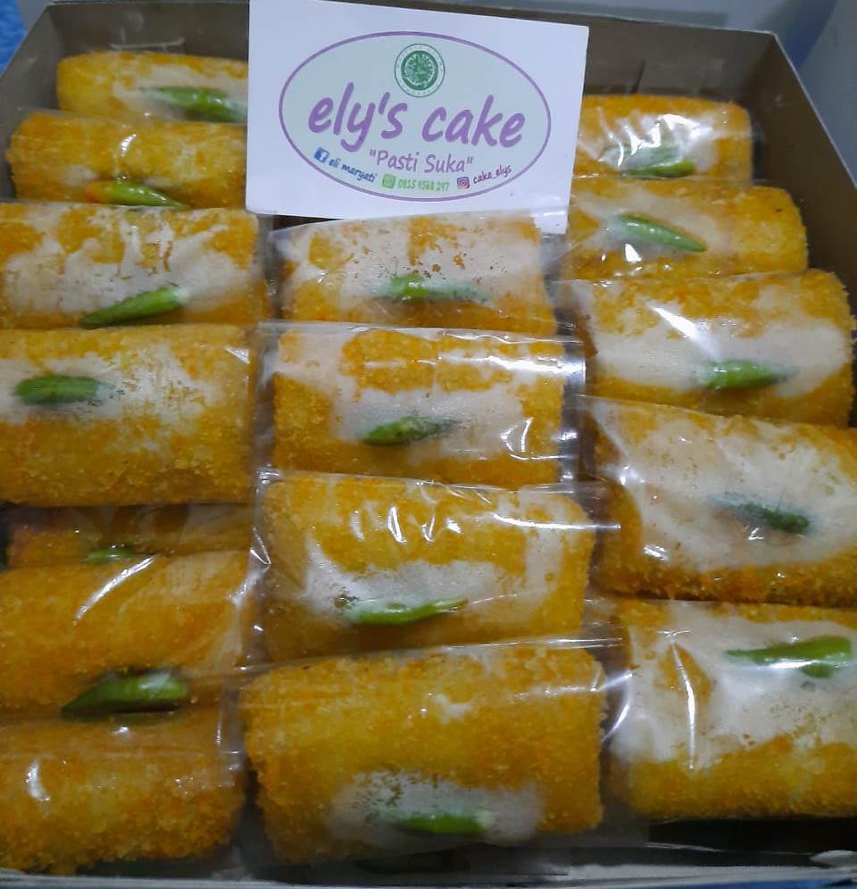 Kue Risol Sayur Telur Rp. 2,500,- / Pc (Min Order 30 Pc)