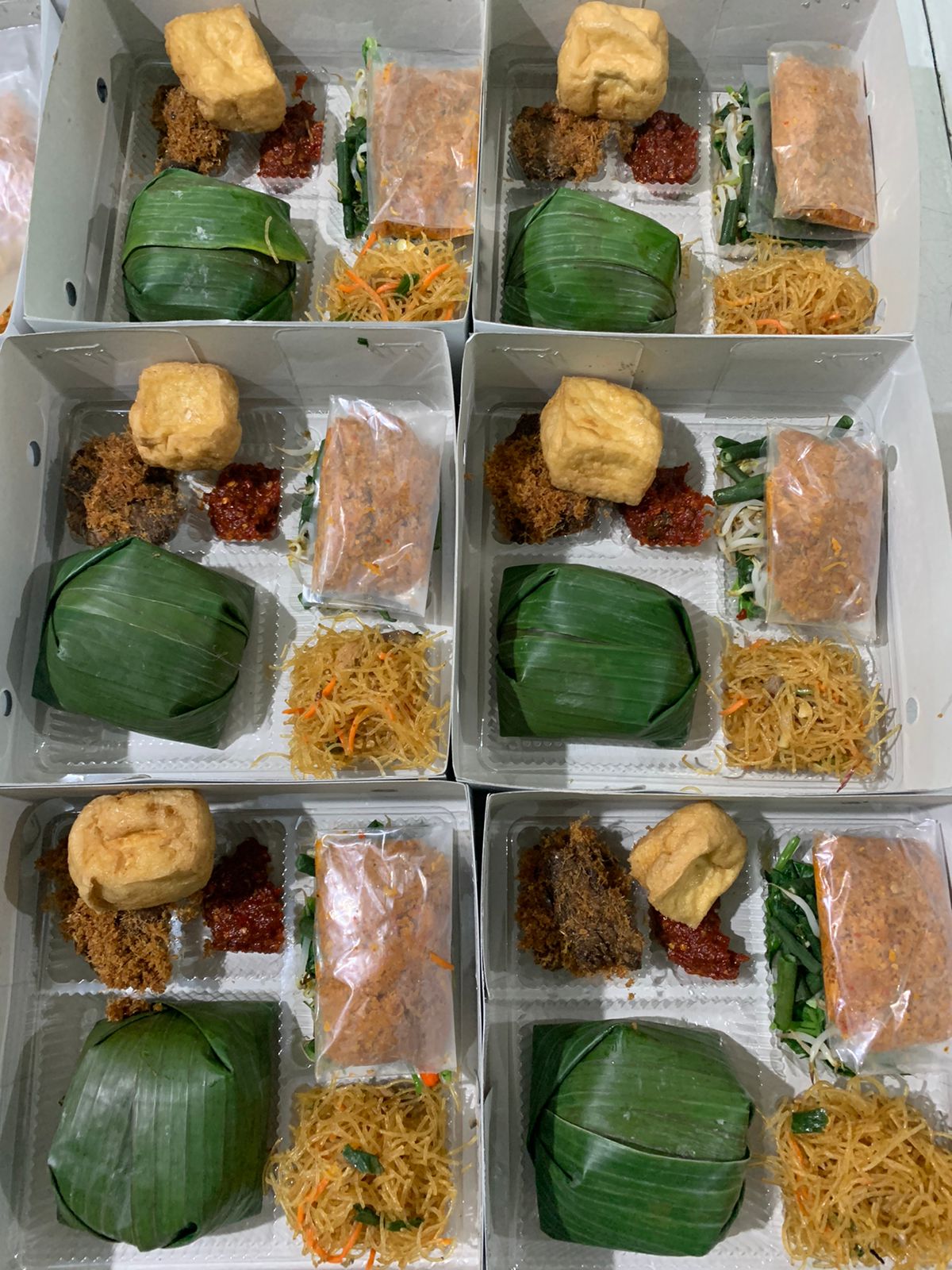 Nasi Box Rp 47.000 Pondok Pecel Blitar Paket A