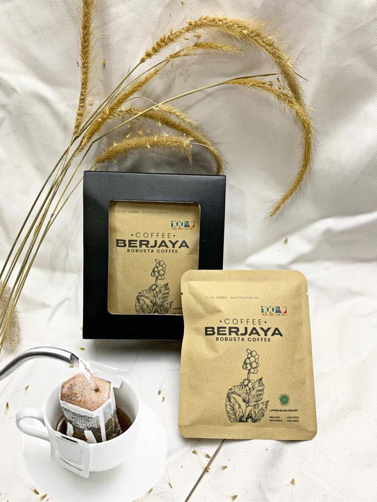 Kopi Berjaya Robusta 50 gram Box