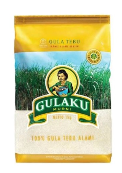 GULA PASIR GULAKU-KUNING KEMASAN 1KG