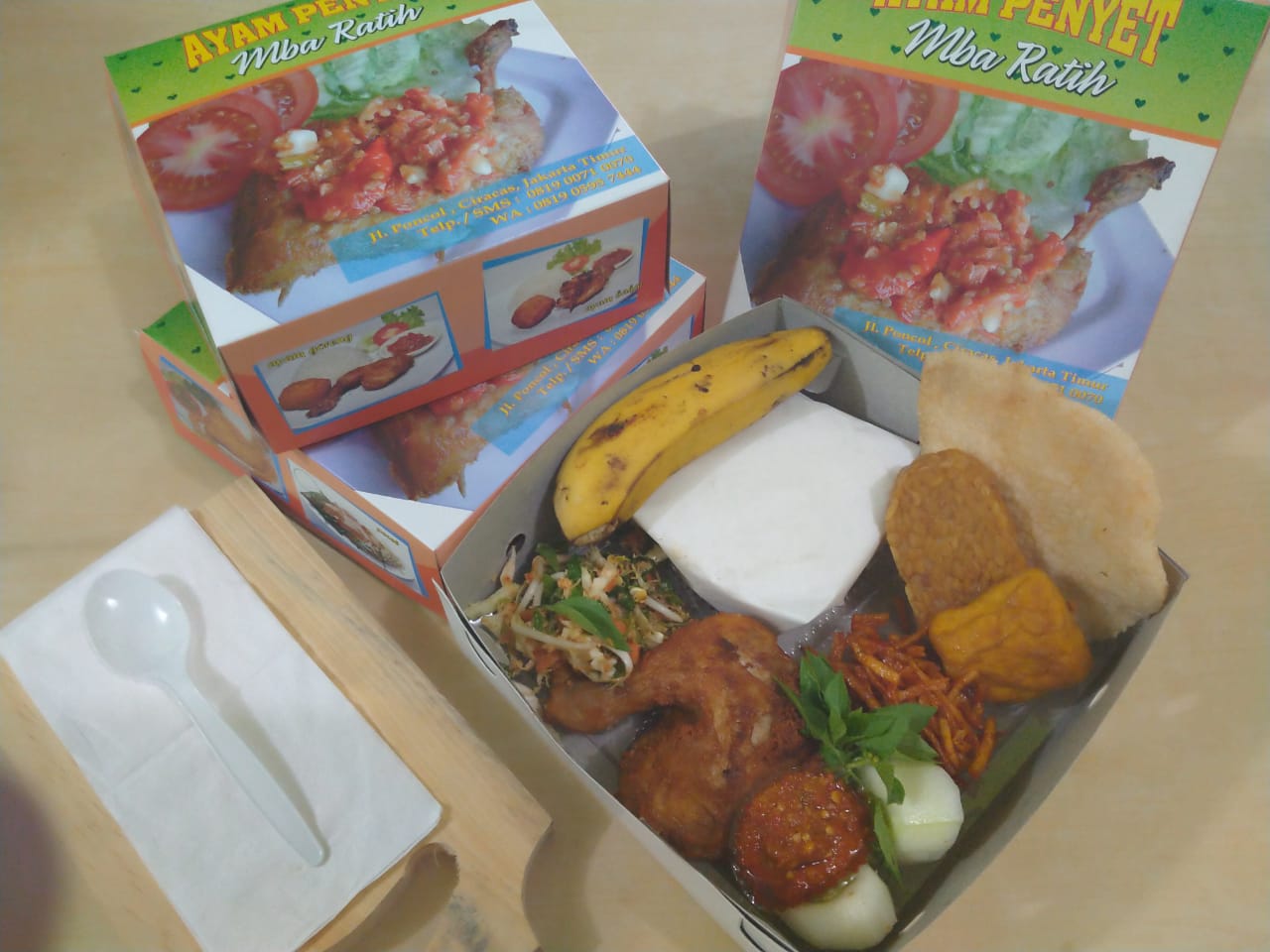 Paket Ayam Penyet &quot;Mbak Ratih&quot;