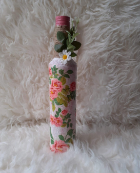 Botol Deco : Flower