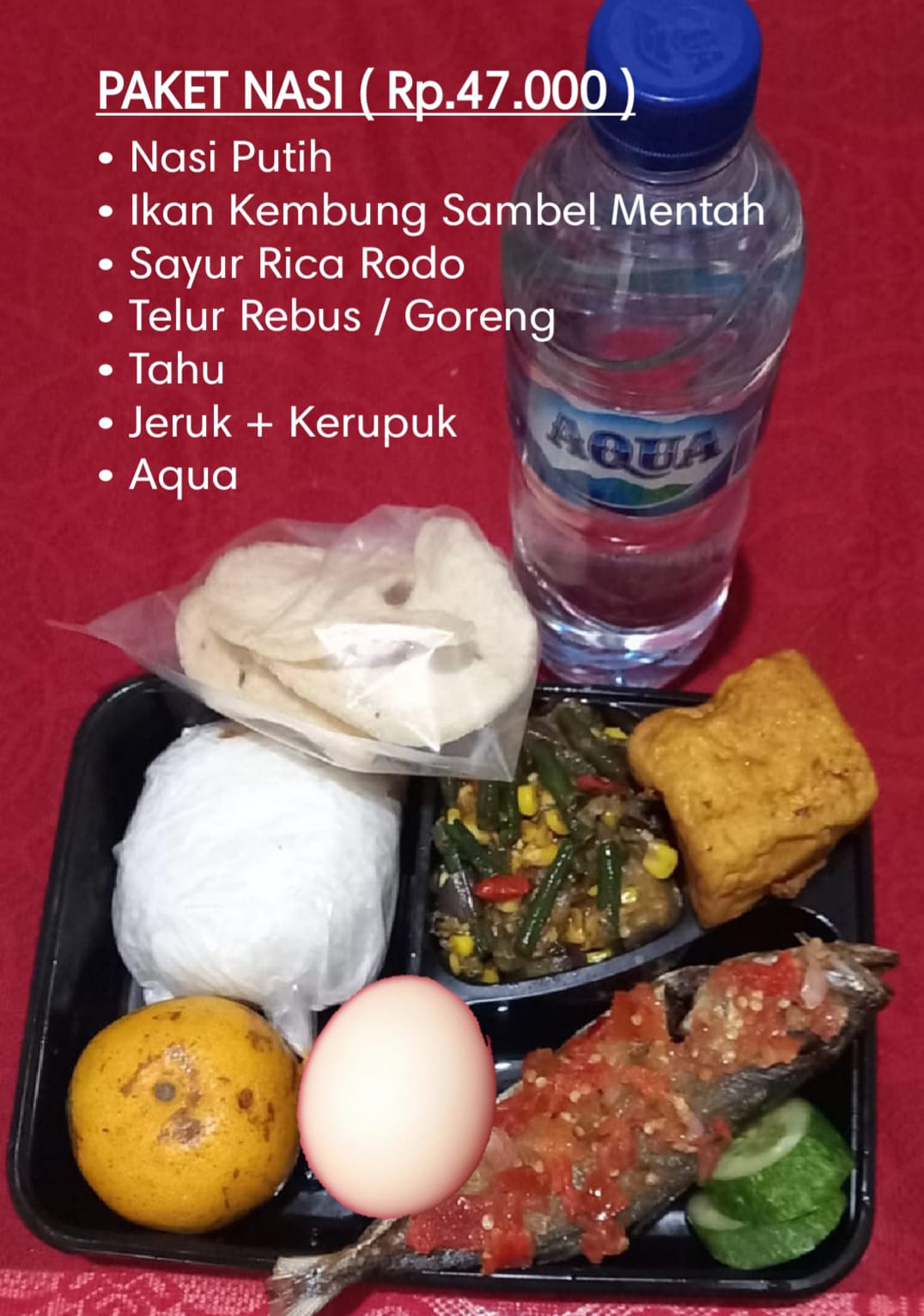 Paket Nasi Box A
