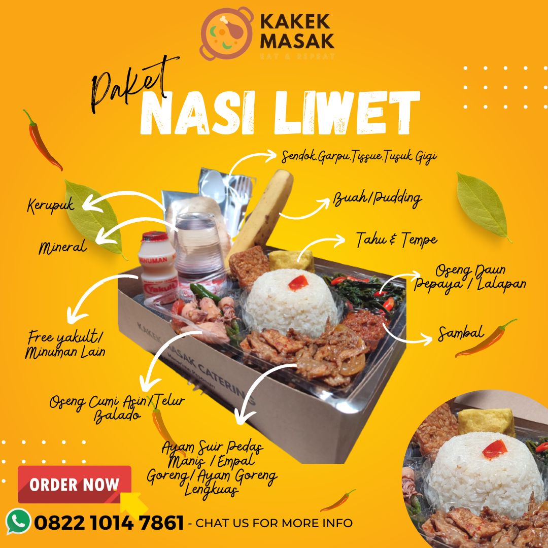 PAKET NASI LIWET/NASI BOX