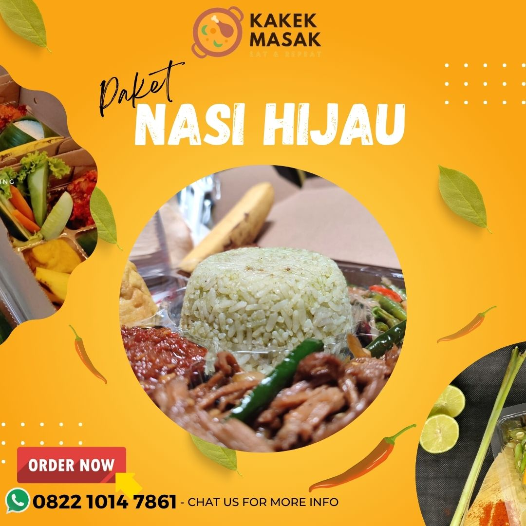 PAKET NASI HIJAU/NASI BOX