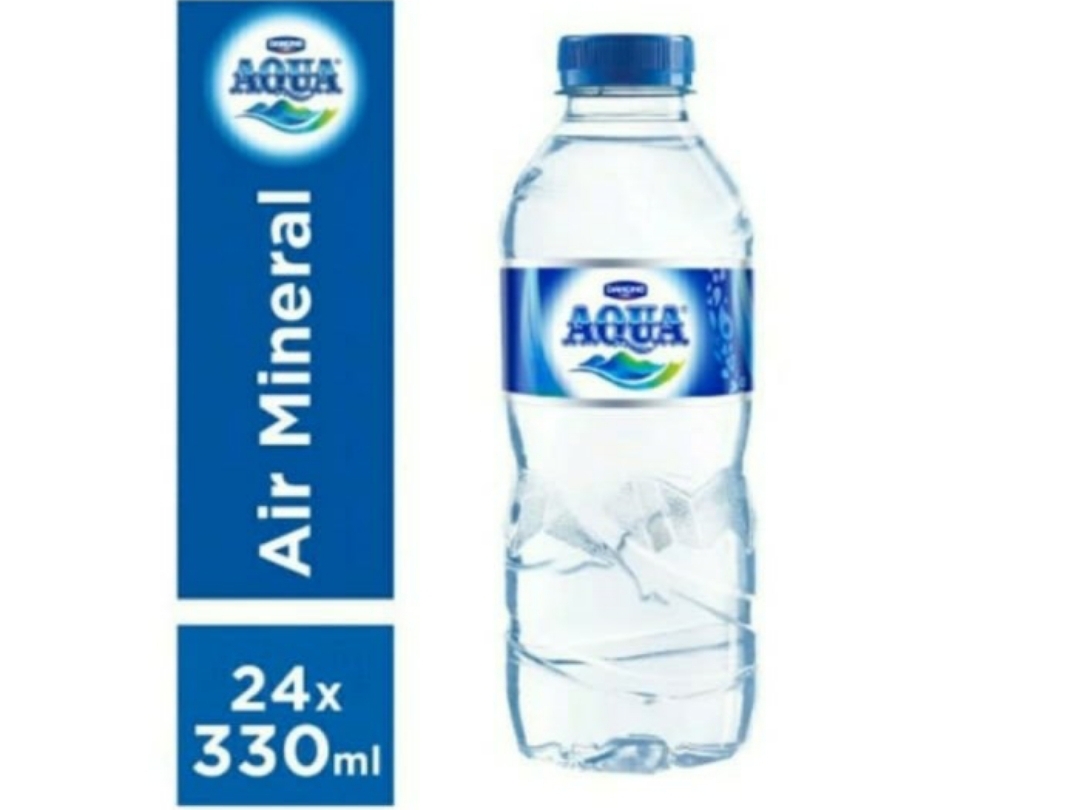 Air Mineral 330ml (Merk Aqua)