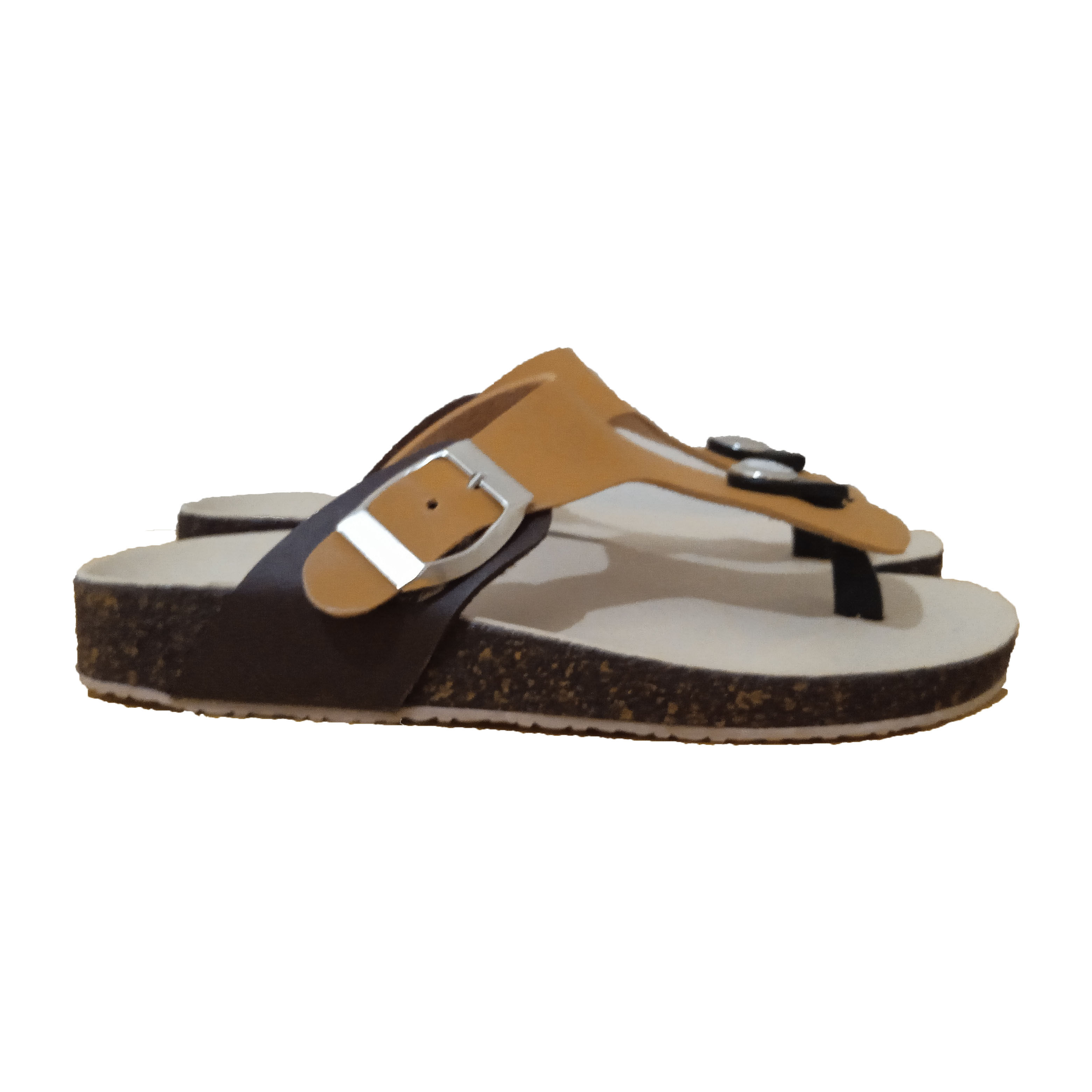 Sandal Anak Jepit Laki Laki Perempuan Casual Teens 01 Stone Brown